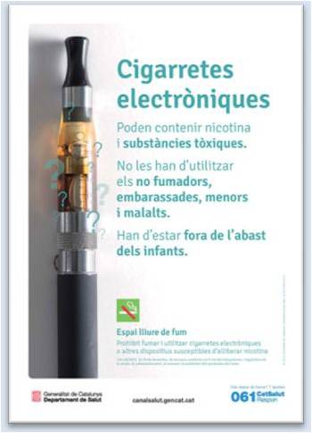 Cartell Cigarretes Electròniques
